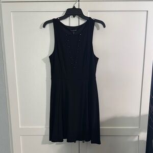 Express Black skater Sleeveless Dress